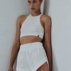 Tops muuv | Top Long Story Short White