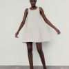 Dresses muuv | Sukienka Krotka Sol Eggshell