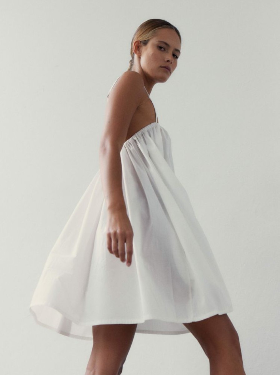 Dresses muuv | Sukienka Krotka Neale Off-White