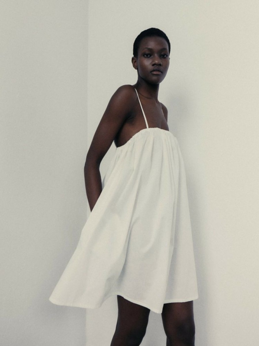 Dresses muuv | Sukienka Krotka Neale Off-White