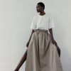 Skirts muuv | Dluga Spodnica Maui Earth Beige