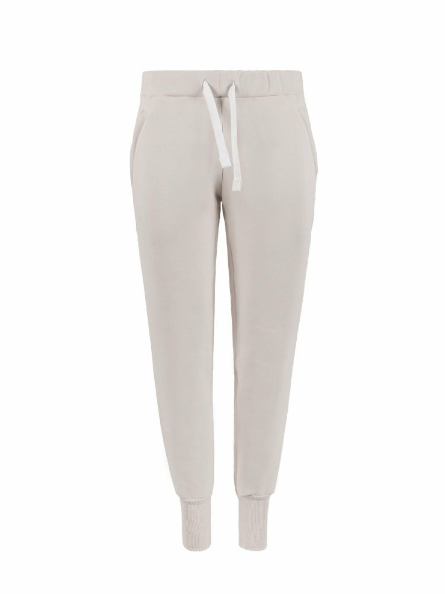 Bottoms muuv | Spodnie Dresowe Soft Touch Almond Beige