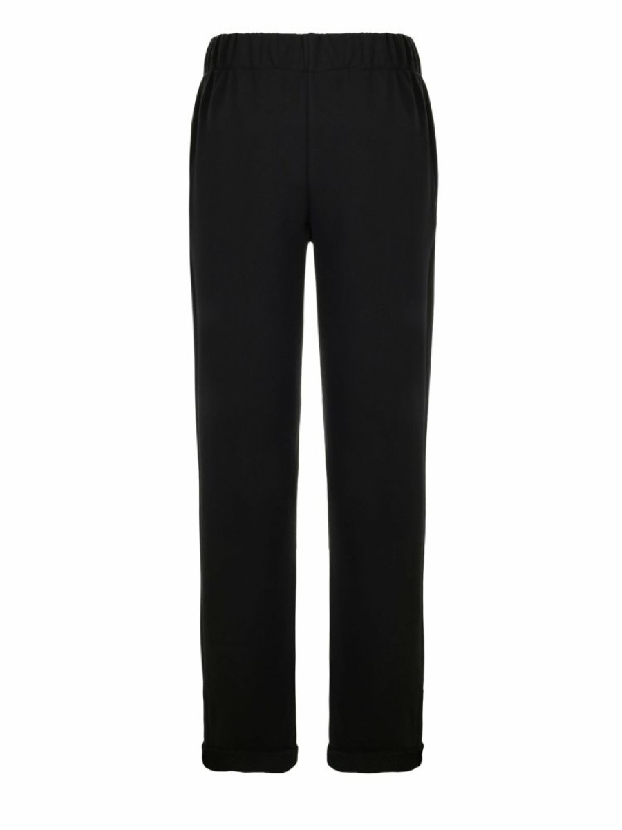 Bottoms muuv | Spodnie Dresowe Z Prosta Nogawka Cozy Up Black