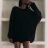 Tops muuv | Sweter Oversize Conscious Stories Black