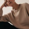 Tops muuv | Sweter Oversize Conscious Stories Warm Beige