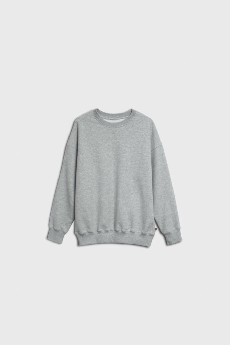 Tops muuv | Bluza Oversize Soft Touch Light Grey