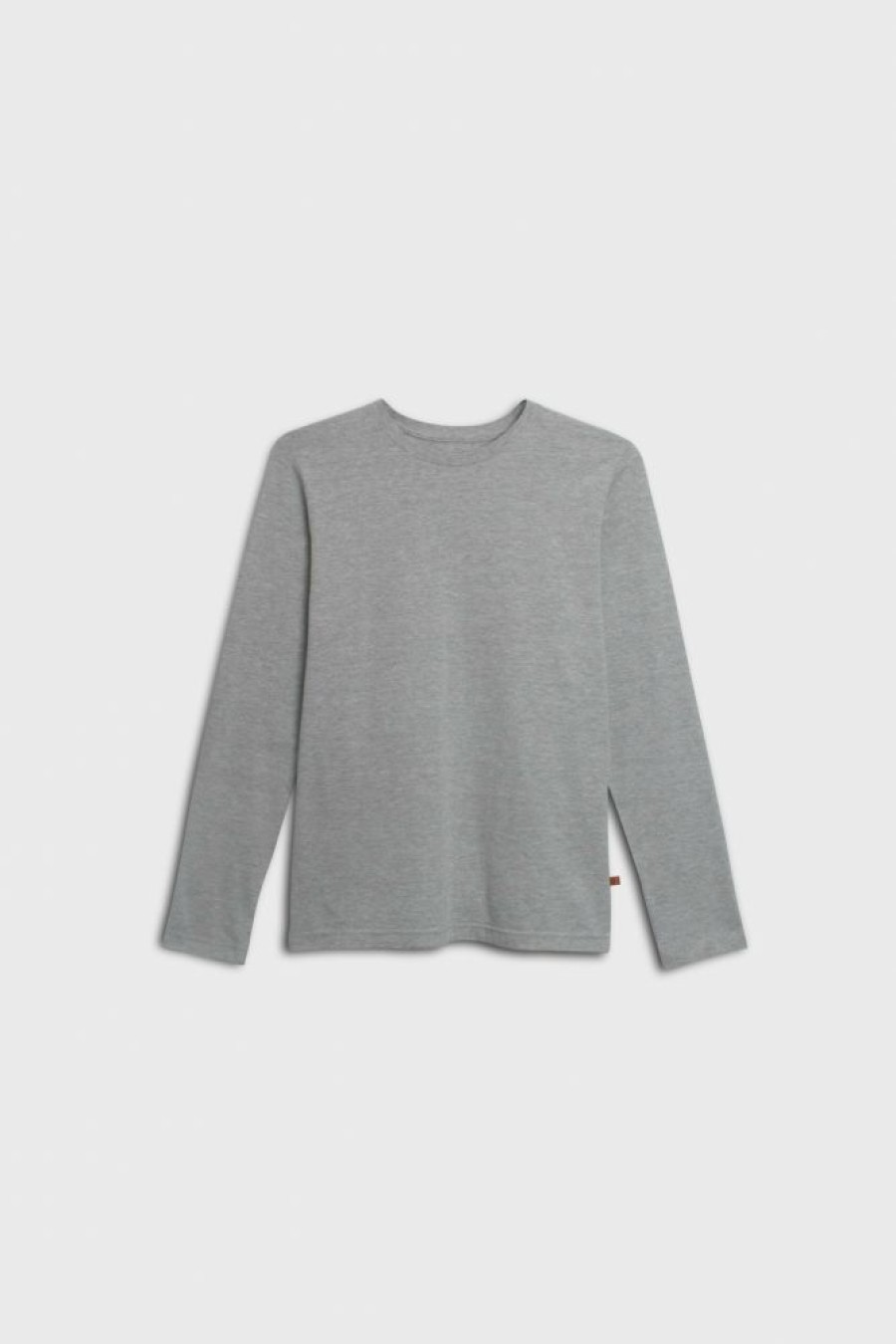 Tops muuv | Longsleeve Basic Grey